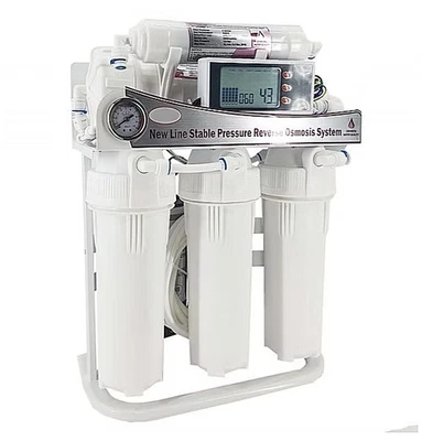 KS-TECH 9 etapas 800 GPD ósmosis inversa instalación de agua directflow biofotones bien valorado