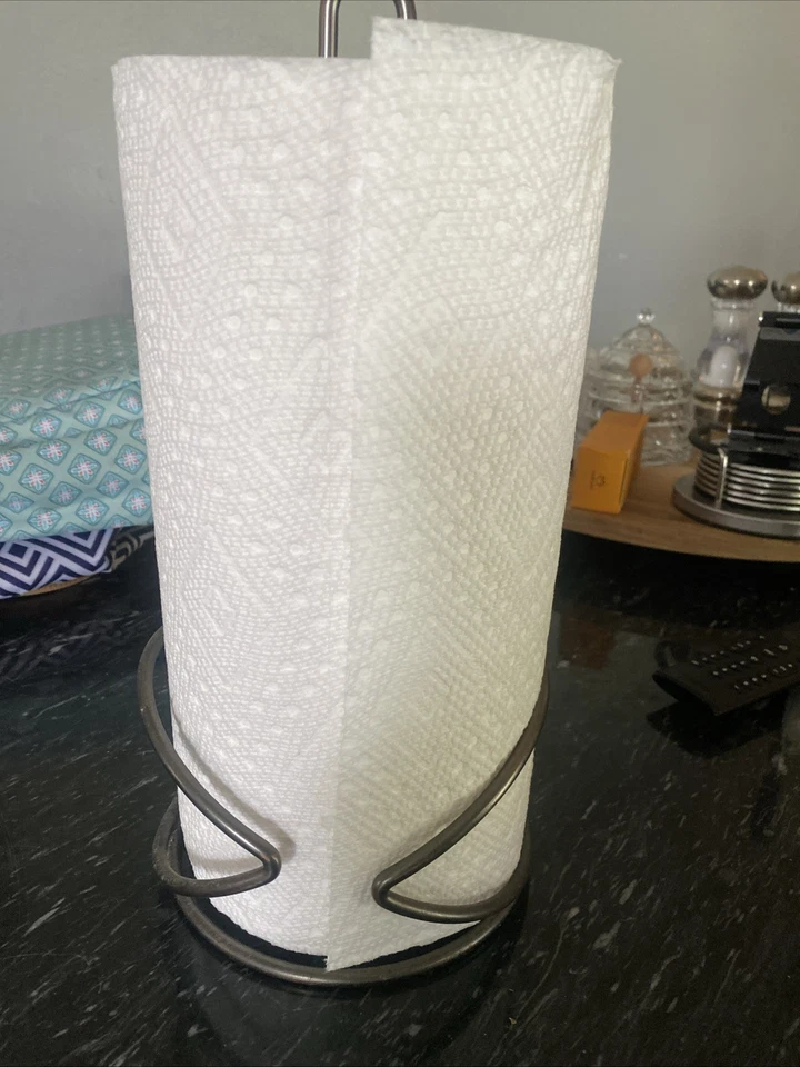 Toallero de papel color bronce para encimeras de cocina - Foto 3 de 4