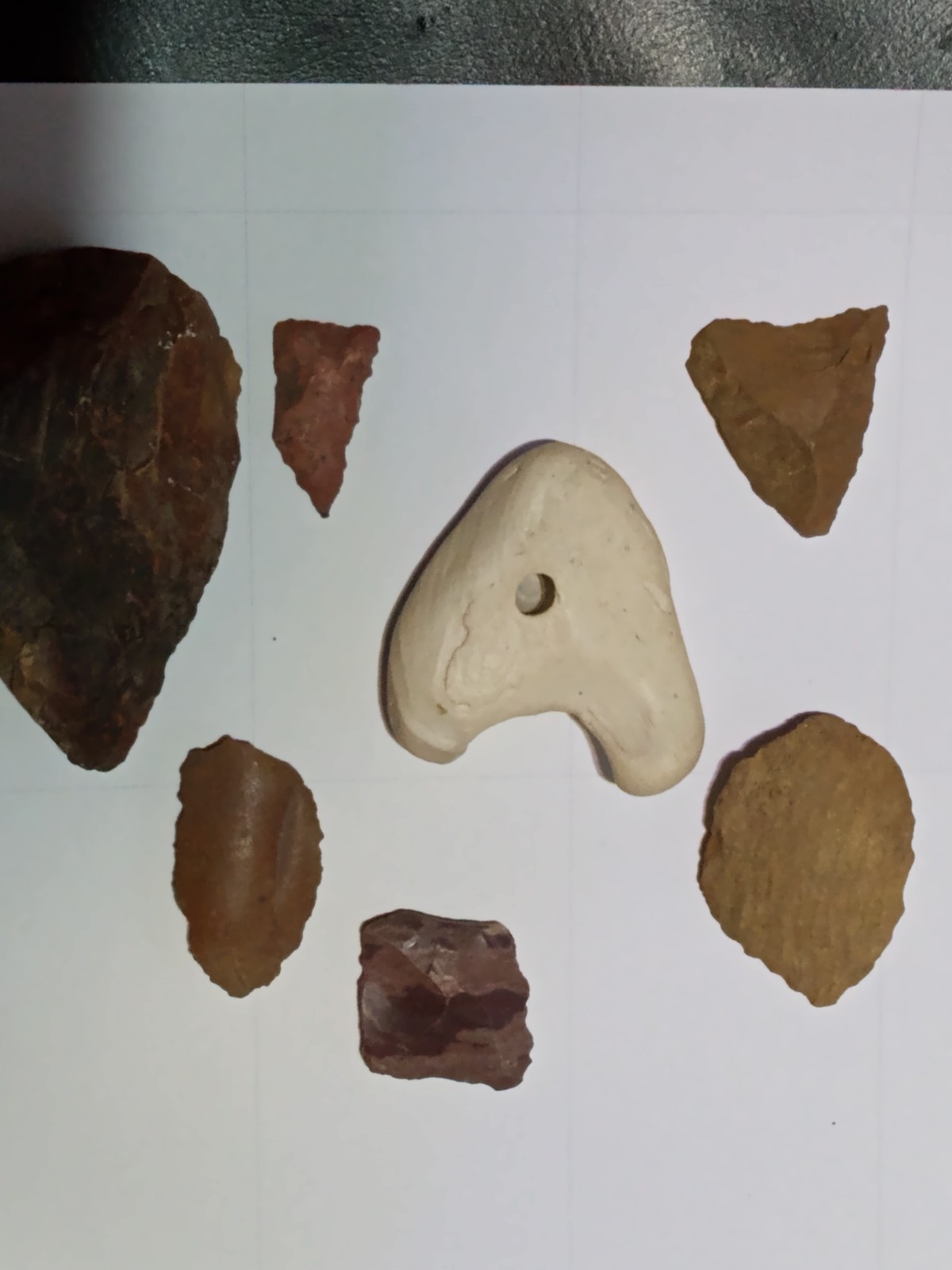 Native American Gorget Pendant Shell Beautiful Un… - image 2