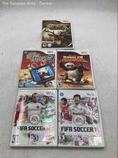 Nintendo Wii Rayman Raving Rabbids: TV Party And More Video Games Lot Of 5