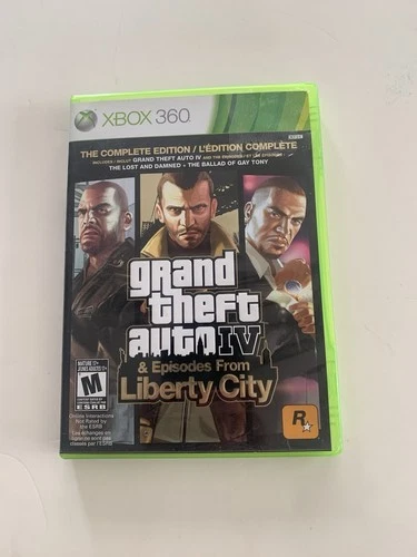 Grand Theft Auto IV Episodes From Liberty City Xbox 360 CIB Tested