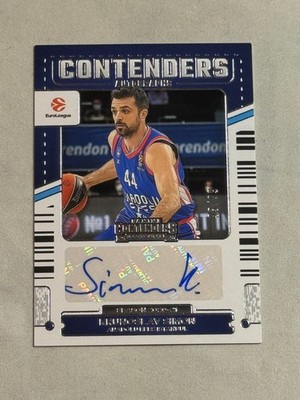 2025-26 Panini Contenders Euroleague Krunoslav Simon Auto /99 Anadolu Efes