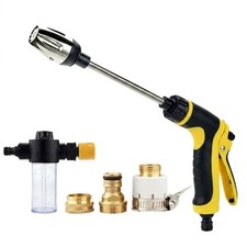 Aquoxis Cordless Cleaning Device Converts Garden Hose to Pressure Washer