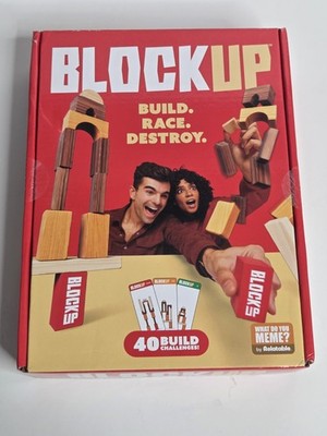 BRAND NEW - Block Up - Build. Race. Destroy. What Do You Meme? Relatable Games