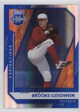 2021 Panini Elite Extra Edition Aspirations Blue /249 Brooks Gosswein #124 07rd