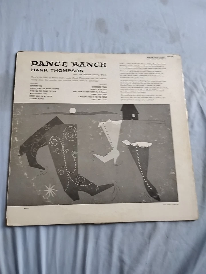 HANK THOMPSONS Dance Ranch vintage Vinyl Record!! Foto 2 de 4