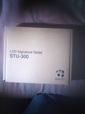 Wacom STU-300 / USB LCD NEW Signature Tablet Pad with Stylus Pen and USB Cable