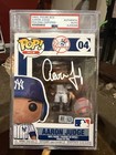 Aaron Judge Autographed Funko Pop Vinyl Figure Box PSA/DNA New York Yankees