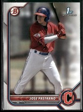2022 Bowman #BP-21 Jose Pastrano Prospects