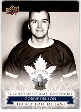 Gordie Drillon 2017-18 Upper Deck Toronto Maple Leafs Centennial SP #158