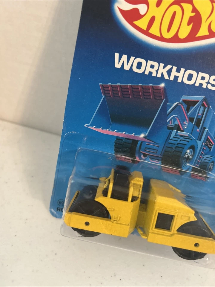 Rodillo de carretera Mattel Hot Wheels Workhorses 1986 vintage #3853 - sellado de fábrica Foto 3 de 4