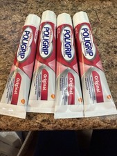 Poligrip 4 Super Poligrip Denture Cream Orig Mild Mint 2.4 oz 12/26 No Box