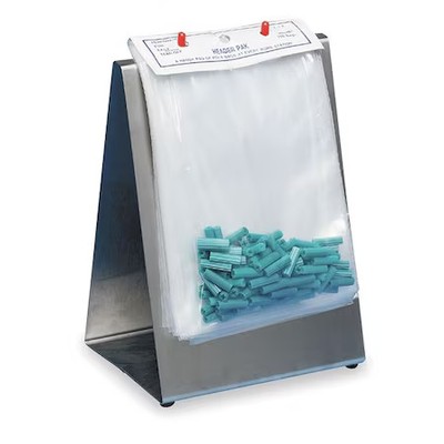 Header Bags, 6'' X 4'', 1.50 Mil, Clear, None, 5000 Pk, 5Cph2