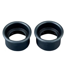 OMAX AER232 Small Pair of Rubber Eyecups for Microscopes, black 