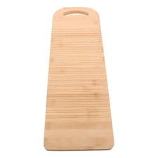Outil De Lavage En Bambou Nettoyage Des Vêtements Planche À Laver Portable