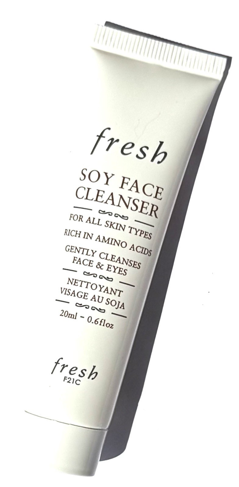 Limpiador facial de soja fresca para todo tipo de piel 20 ml
