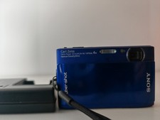 Sony Cyber ​​Shot DSC-TX1 10.2MP 4x Optical Zoom Digital Camera Blue 85% NEW