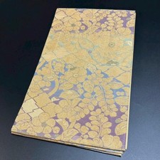 8479 Japanese Vintage Fukuro Obi Belt Kimono Fabric Silk Traditional