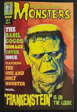 MARK SPEARS MONSTRUOS #7 1:25 ALBAHACA GOGOS HOMENAJE FRANKENSTEIN MONSTRUOS FAMOSOS CASI NUEVO