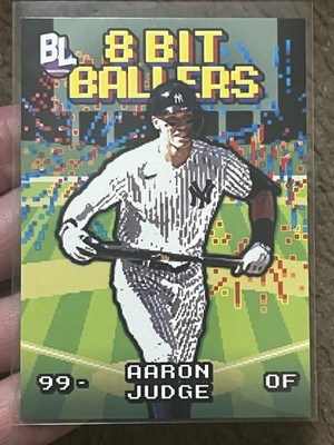 2023 Topps Big League Baseball AARON JUDGE 8 Bit Ballers Insert #8B-4 Yankees