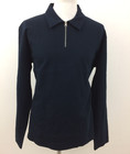 Autograph Men's Polo Shirt Size XL Navy Collared Long Sleeve 100% Cotton New F1