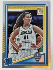 Maddy Westbeld Chicago Sky 2025 Donruss WNBA Rated Rookie Holo #98