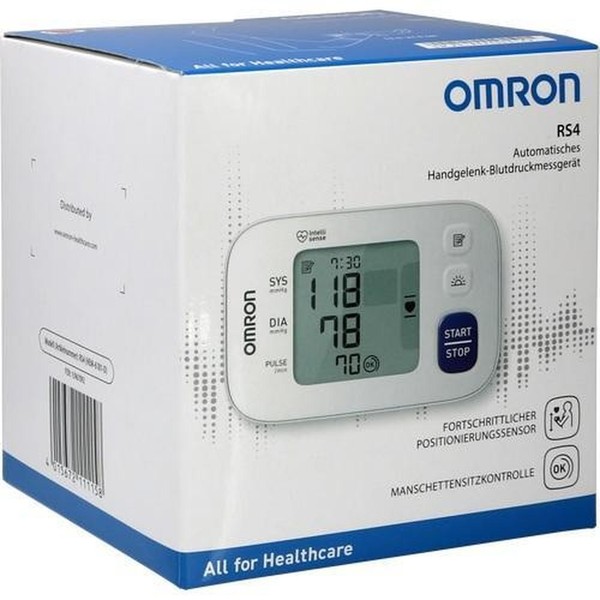 Omron RS4 Handgelenk BlutdruckmessgeräT HEM-6181-D, 1 St PZN 13967092-image