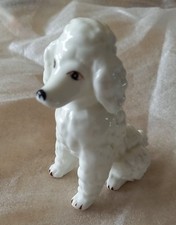 White Poodle Ornament
