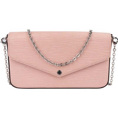 Louis Vuitton Pink Epi Leather Pochette Felicie Crossbody Bag Tasche