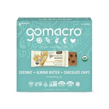 Barres De Chocolat Aux Amandes Et À La Noix De Coco Bio 4 Compte Par Gomacro