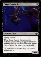 MTG Deep-Cavern Bat Normal NM The Lost Caverns of Ixalan Magic 102