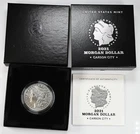 2021-CC U.S. Mint Morgan Dollar Carson City Silver $1 OGP Box/Coa