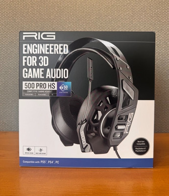 RIG 500 PRO HS GEN 2 Competitive Gaming Wired Headset For Sony PS4 / PS5 / PC