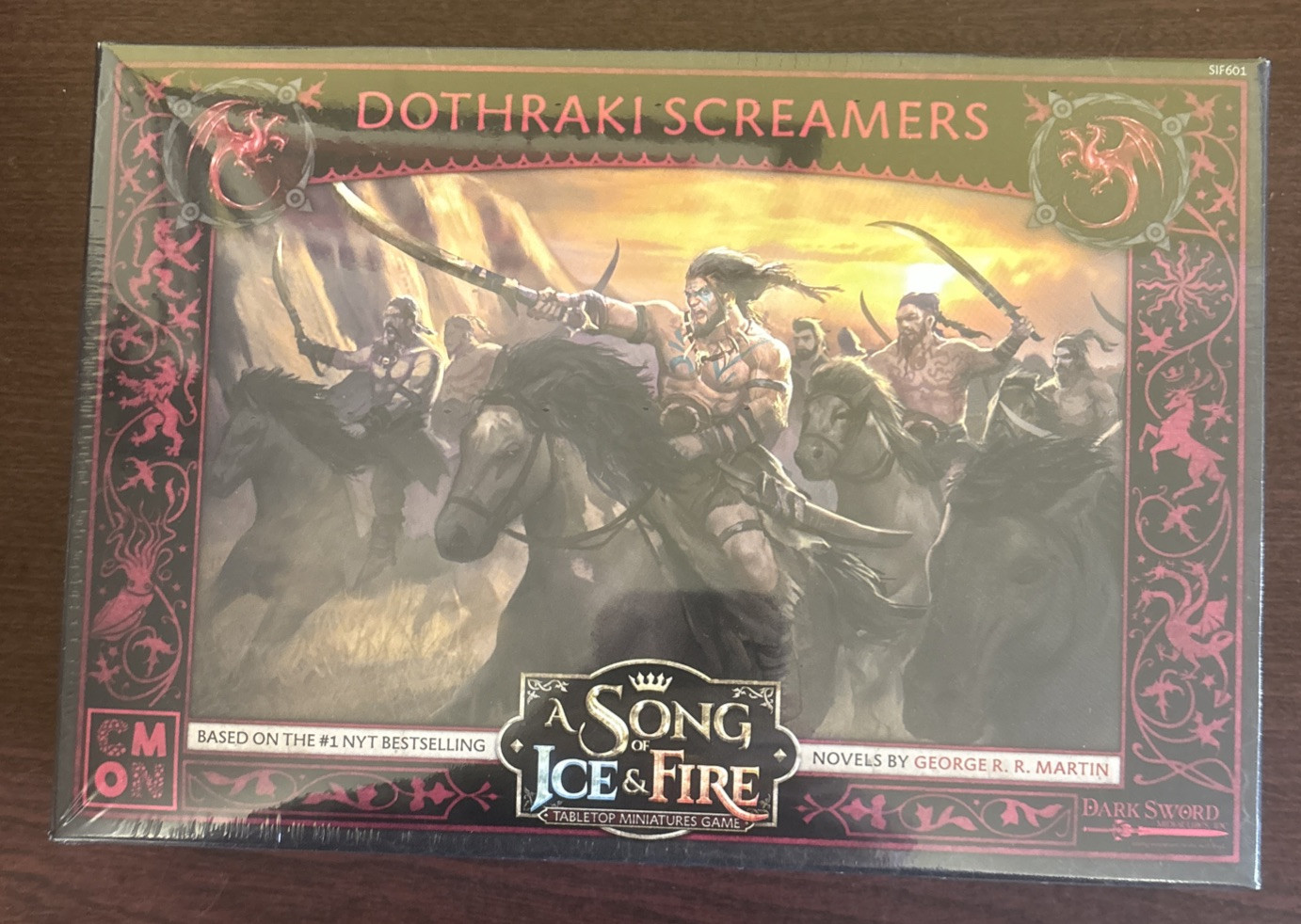 A Song of Ice & Fire Tabletop Miniatures Game Targaryen Dothraki Screamers CMON