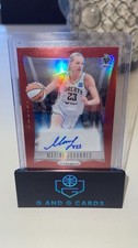 2024 WNBA Prizm Marine Johannes Red Throwback Auto Liberty /99