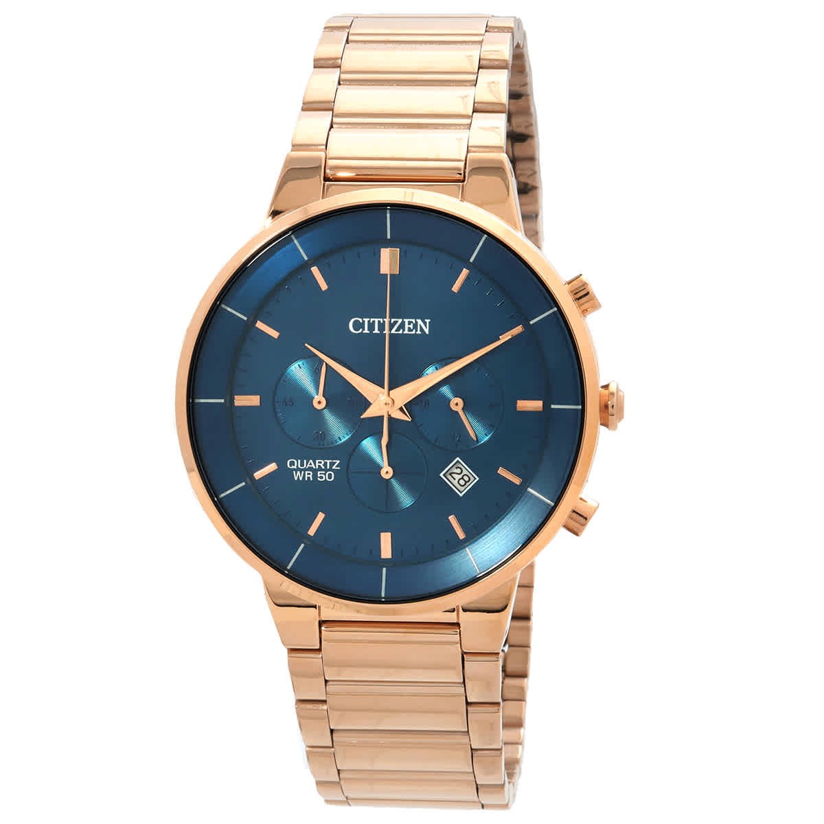 Citizen Chronograph Quartz Blue Dial Men Watch AN8223-54L