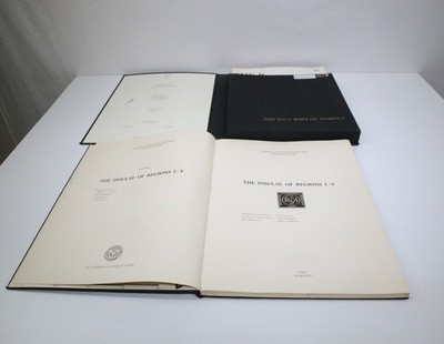 RICA Corpus Topographicum Pompeianum Maps Insulae Regions I-V Aerial Photo Book