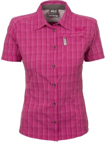Women Jack Wolfskin Shirt Pink 36 / S / 44 #9DHF