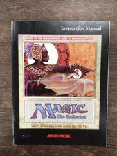Magic the Gathering PC Strategy Guide MicroProse 1997 GUIDE ONLY NO GAME