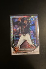 2025 Bowman Chrome - Willy Adames #14 Wave Refractor /100