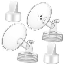 and Duckbill Valve Compatible with Spectra S1 S2 9 Plus Breastpump 13mm Flange