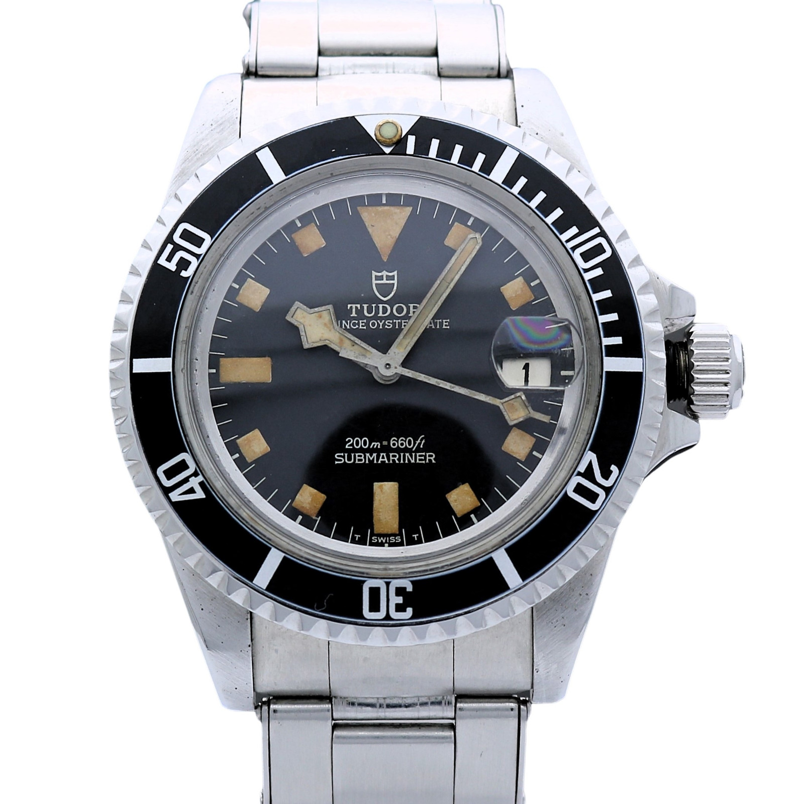 Tudor Submariner Snowflake 9411 Vintage 39mm Auto UH161 | eBay