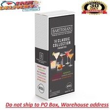 Bartesian Classic Collection 6 Cocktail Mixer Capsules, Pack of 6