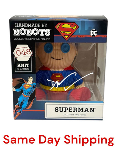 Dean Cain Superman Signed Autographed Handmade by Robots Figure #048 SWAU Holo - Picture 1 of 6