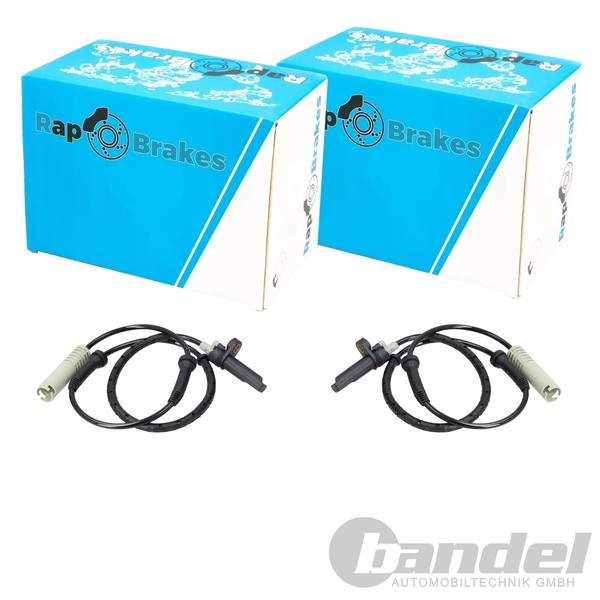 2X RAP Brakes ABS-SENSOR Raddrehzahl Hinten Beidseitig Passend FüR BMW 5-image