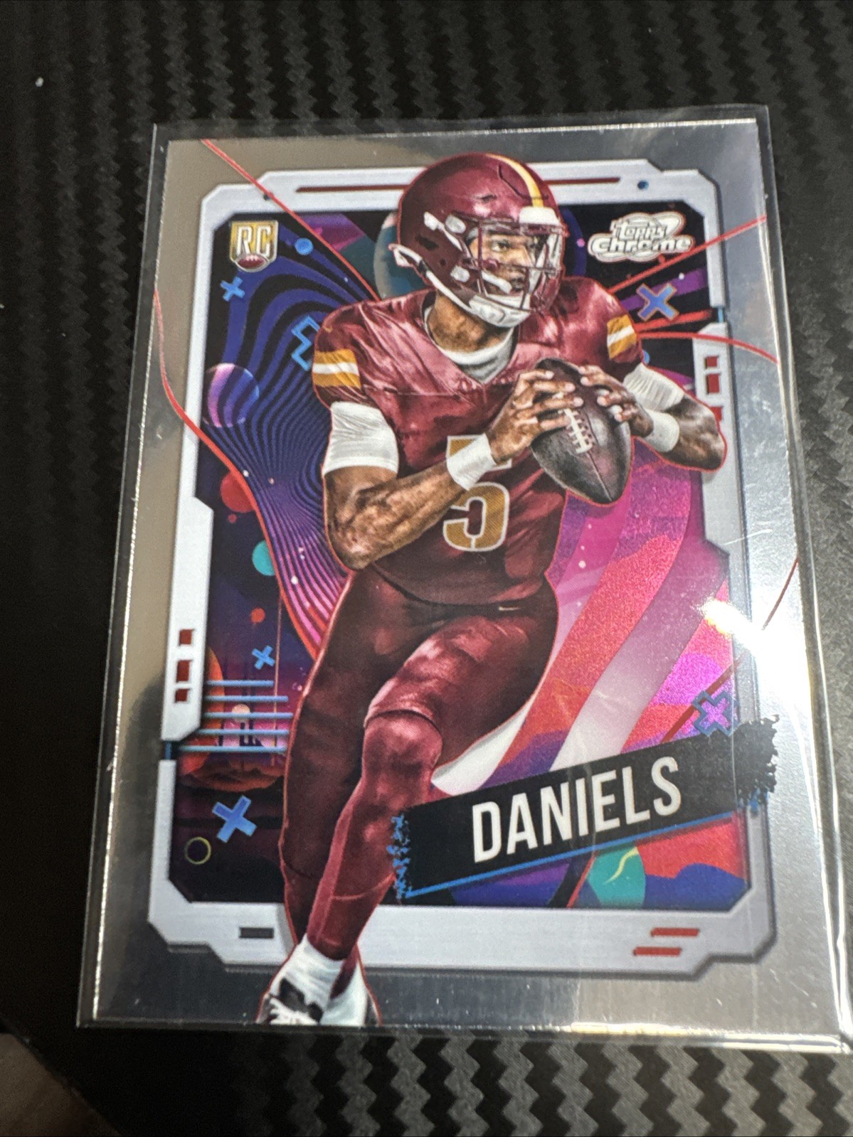 2024 Topps Cosmic Chrome - Rookies Jayden Daniels #196 Refractor (RC)