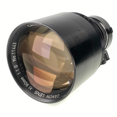 Canon Lens XI 90mm 1:1.0 - Rarität mit Canon-EF-Bajonett und Sony-E-Adaptierung