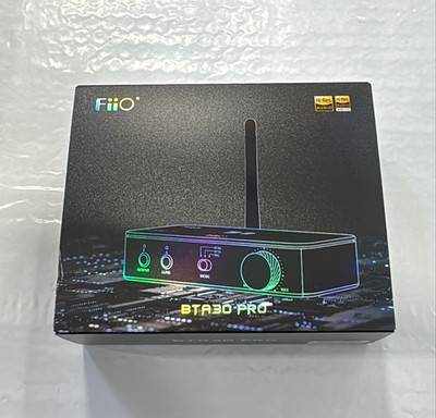 FiiO BTA30 PRO Long Range Transmitter Wireless Bluetooth Amplifier - Black
