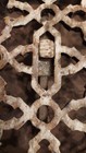 Antique Cast Iron Gothic Pattern Round Louvered Floor Grate 10 1/2 Top Dia. 8... — photo 8