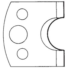 Scheppach Abweiser Paar 63207665 ID.-NR. 100 129 115 wie Leitz 026315